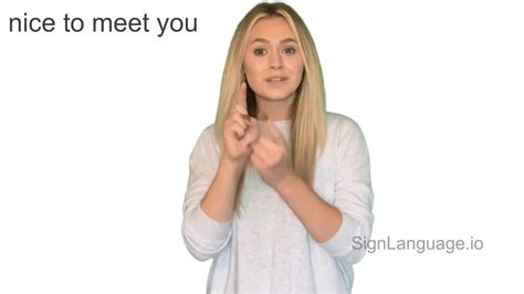 nice in asl|nice meeting you in asl.